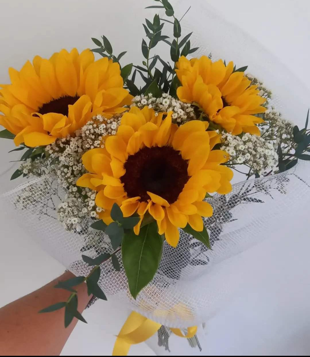 Tre girasoli