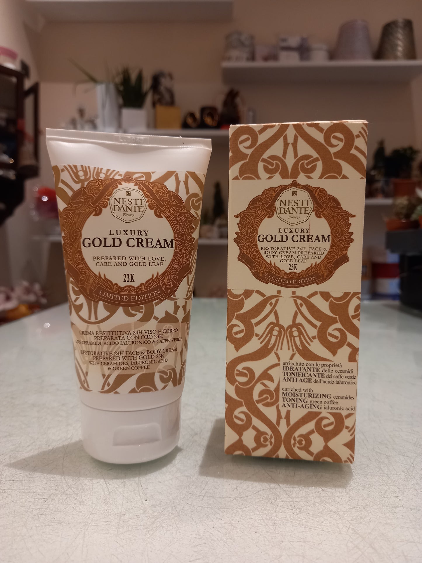 LUXURY GOLD CREAM DI NESTI DANTE FIRENZE