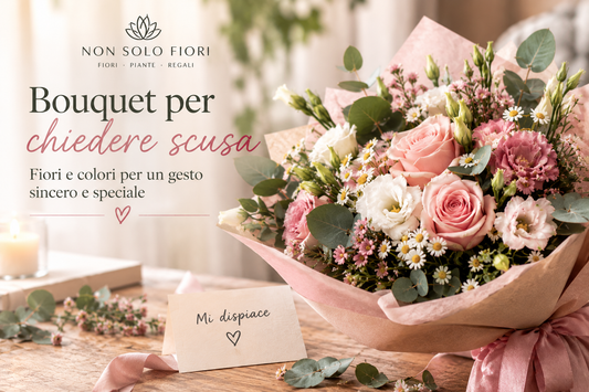 Bouquet per chiedere scusa: quali fiori scegliere per un gesto sincero